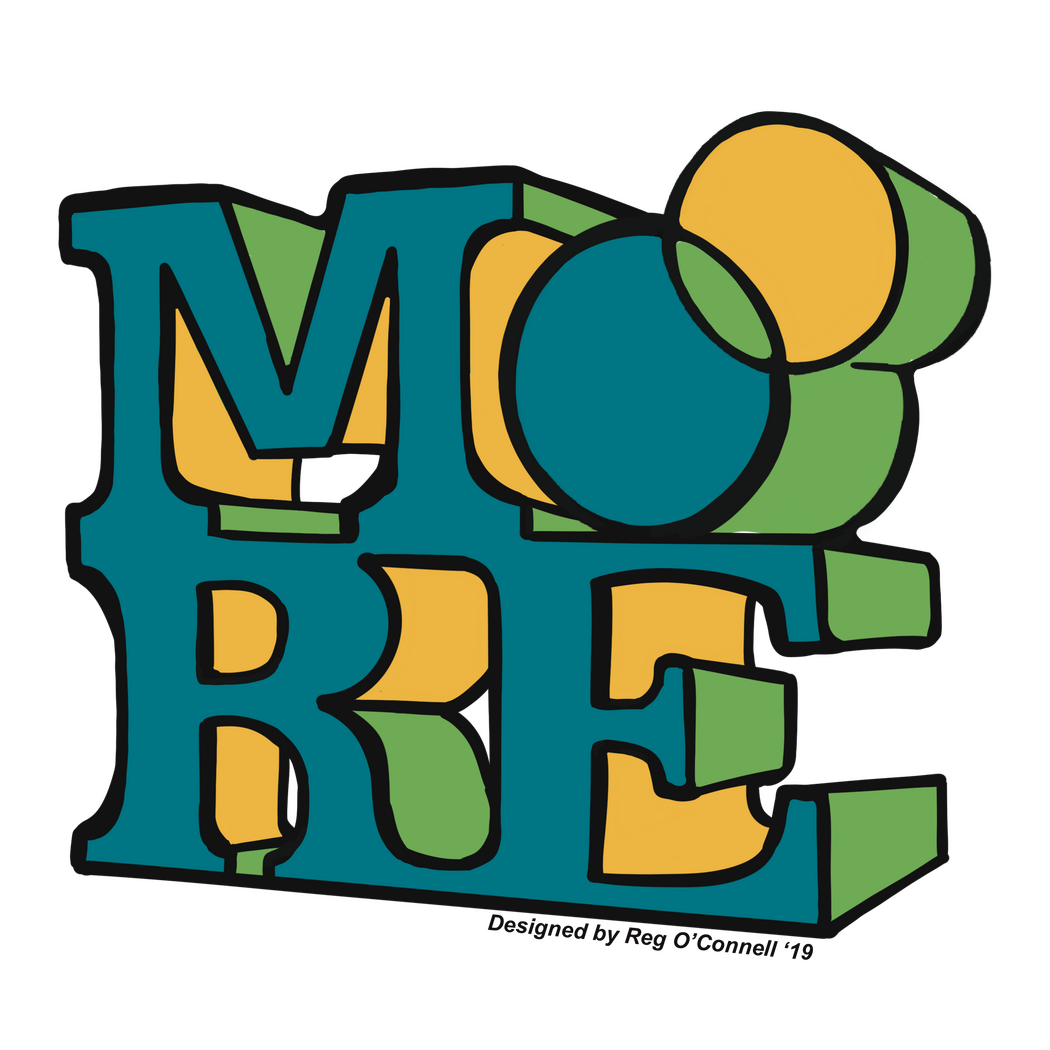 Moore LOVE statue hoodie design